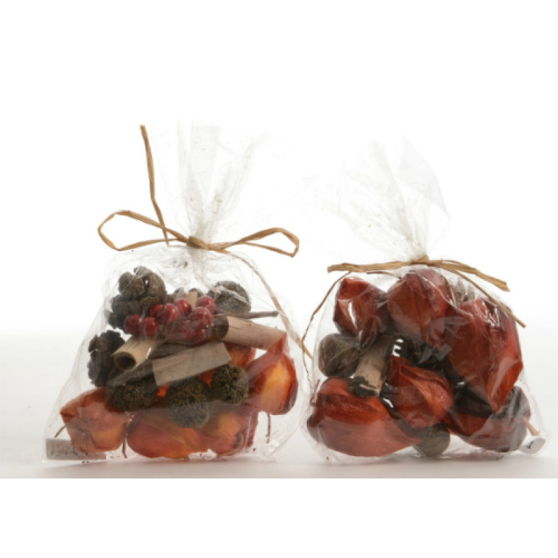 Lumineo Natural  Decorations  Pinecones and Berries